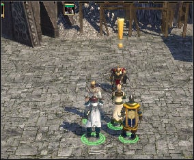 Talk to Jandrim who tells you about his problems - Sevenkeeps (2) | Chapter: The Catapults of Underhall - Chapter: The Catapults of Underhall - Spellforce 2: Shadow Wars Game Guide