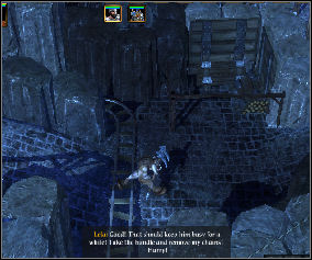 Bring the cat close to the sleeping guardian - Underhall | Chapter: The Catapults of Underhall - Chapter: The Catapults of Underhall - Spellforce 2: Shadow Wars Game Guide