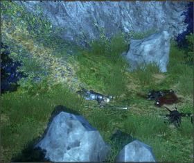 Following the path, the two of you reach Lyas hut - Tutorial | Act: Shadow Dance - Act: Shadow Dance - Spellforce 2: Shadow Wars Game Guide