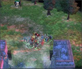 After a few minutes you can recruit first troops - Tutorial (2) | Act: Shadow Dance - Act: Shadow Dance - Spellforce 2: Shadow Wars Game Guide