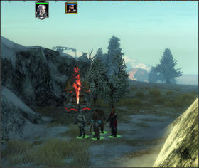 Wondering along canyon you meet first of Journey Stones (8) - Norimar (2) | Chapter: Nightsong and the Message for the King - Chapter: Nightsong and the Message for the King - Spellforce 2: Shadow Wars Game Guide