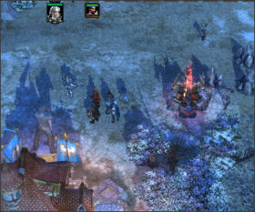 Its time to go to the camp where you establish your headquarter - Norimar (3) | Chapter: Nightsong and the Message for the King - Chapter: Nightsong and the Message for the King - Spellforce 2: Shadow Wars Game Guide