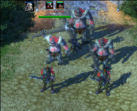 Follow a path, destroy all groups of mercenaries - Rushwater Downs | Chapter: Nightsong and the Message for the King - Chapter: Nightsong and the Message for the King - Spellforce 2: Shadow Wars Game Guide