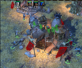 Do not attack the camp frontally - Rushwater Downs (2) | Chapter: Nightsong and the Message for the King - Chapter: Nightsong and the Message for the King - Spellforce 2: Shadow Wars Game Guide