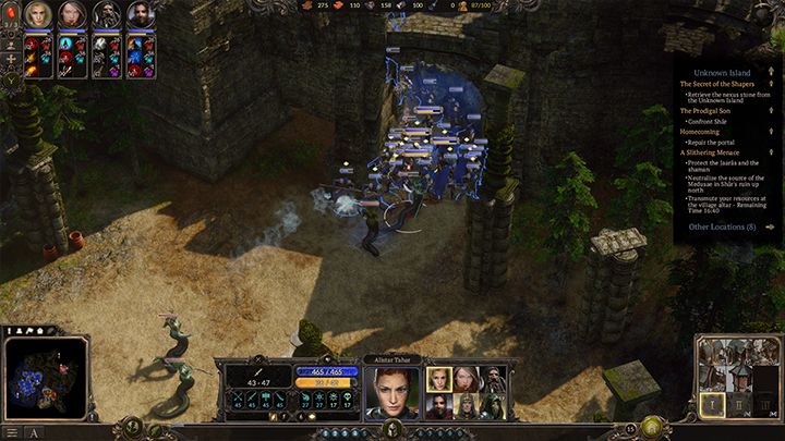 Once you have an army, the medusas wont be a difficult threat. - Unknown Island - The Prodigal Son part 2 | Campaign in SpellForce 3 - Campaign - SpellForce 3 Game Guide