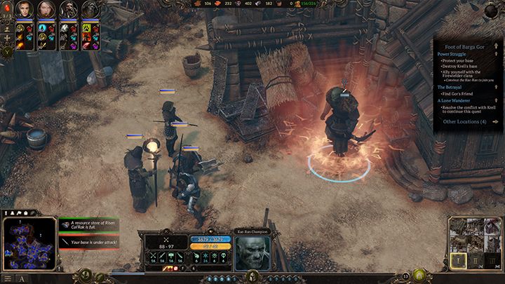 One of the leaders can help you, the rest should be decapitated. - Foot of Barga Gor - Power Struggle | Campaign in Spellforce 3 - Campaign - SpellForce 3 Game Guide