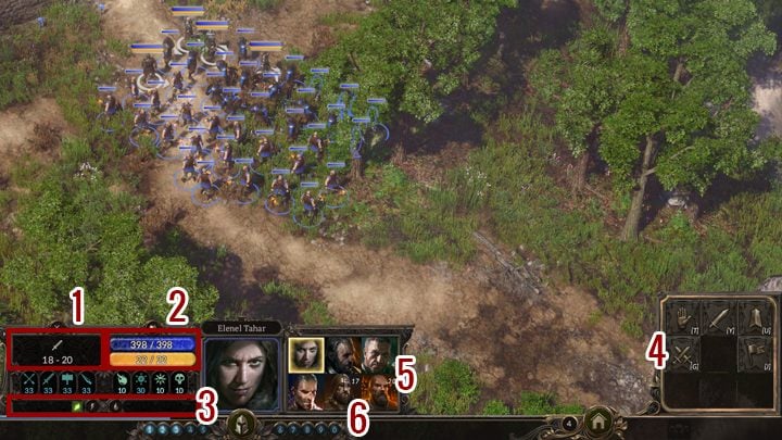 After selecting a unit or a building you can see their information which are divided into a few sections - Interface - Basics - SpellForce 3 Game Guide
