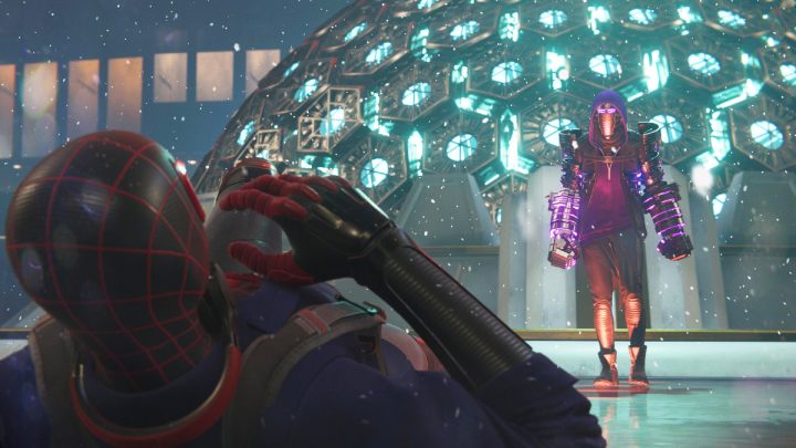 Tinkerer, a - Spider-Man Miles Morales: The Tinkerer boss - how to defeat him? - Bosses - Spider-Man Miles Morales Guide