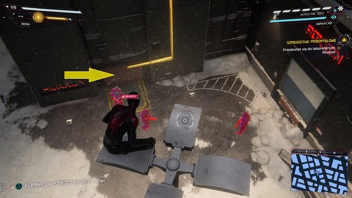 Reach the Roxxon Lab in Chinatown - Spider-Man Miles Morales: Corporate Espionage walkthrough - Main missions - Spider-Man Miles Morales Guide