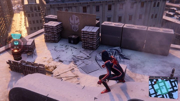 You will find 3 Underground caches in this district - Spider-Man Miles Morales: Upper West Side - map, location, collectibles - World Atlas - Spider-Man Miles Morales Guide