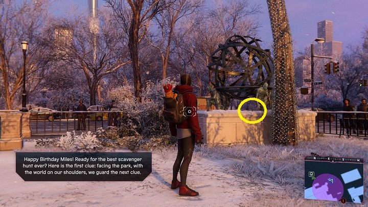 You will find 1 postcard in this neighborhood - Spider-Man Miles Morales: Upper West Side - map, location, collectibles - World Atlas - Spider-Man Miles Morales Guide