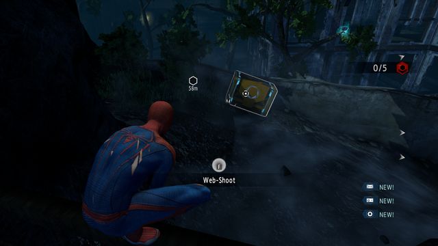 OSCORP crate #1 - Audiologs and OSCORP crates (in the world) - The Amazing Spider-Man 2 - Game Guide and Walkthrough