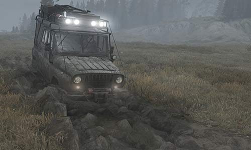 Most of the time youll be dealing with muddy roads and fields - Starting tips for Spintires MudRunner - Beginners Guide - Spintires MudRunner Guide and Tips
