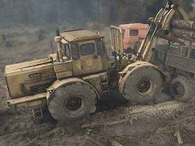 A timber loader - Utility Vehicles (class D,E,K) | Vehicles in Spintires MudRunner - Vehicles - Spintires MudRunner Guide and Tips