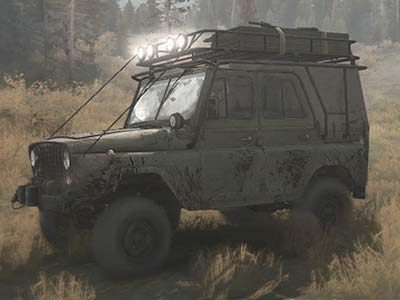 A-469 is your basic exploration tool - Cars (Class A) | Vehicles in Spintires MudRunner - Vehicles - Spintires MudRunner Guide and Tips