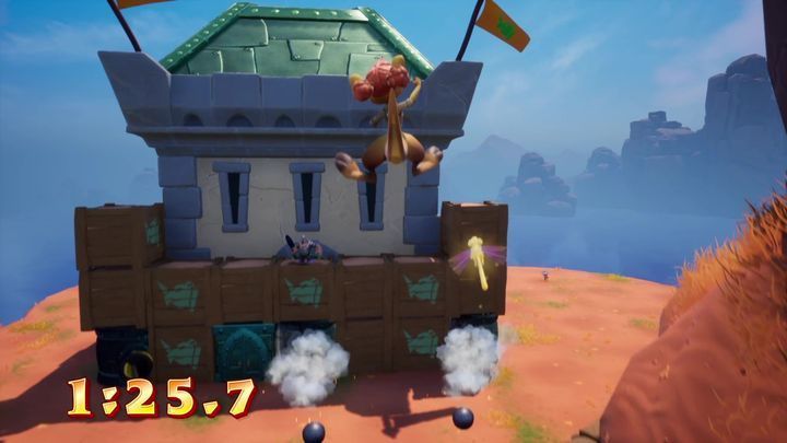 Afterwards, continue going straight forwards - Seashell Shore | Spyro: Year of the Dragon Walkthrough - Sunrise Spring - Spyro Reignited Trilogy Guide