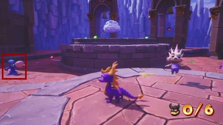 A thief is in the same place where you eliminated the ghosts - Eggs - Secrets and mysteries - Spyro Reignited Trilogy Guide