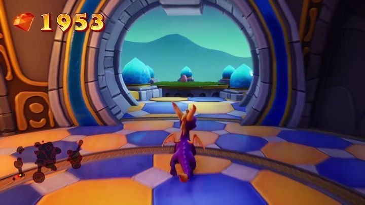 After jumping from the first room right behind the bridge, you will reach a nearly identical room - Eggs - Secrets and mysteries - Spyro Reignited Trilogy Guide