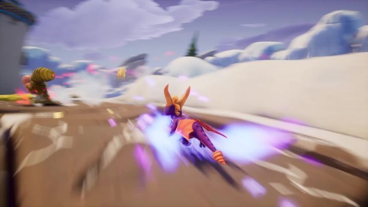 If you continue moving right, you will reach a portal - Eggs - Secrets and mysteries - Spyro Reignited Trilogy Guide