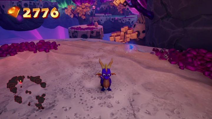 After you leave the building, turn right to find the island with the egg - Eggs - Secrets and mysteries - Spyro Reignited Trilogy Guide