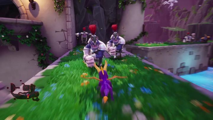 Then jump to the next platform - Charmed Ridge | Spyro: Year of the Dragon Walkthrough - Evening Lake - Spyro Reignited Trilogy Guide