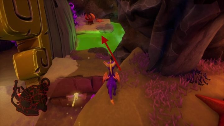 If the Hunter is free, you will be able to play two races with him - Lost Fleet | Spyro: Year of the Dragon Walkthrough - Evening Lake - Spyro Reignited Trilogy Guide