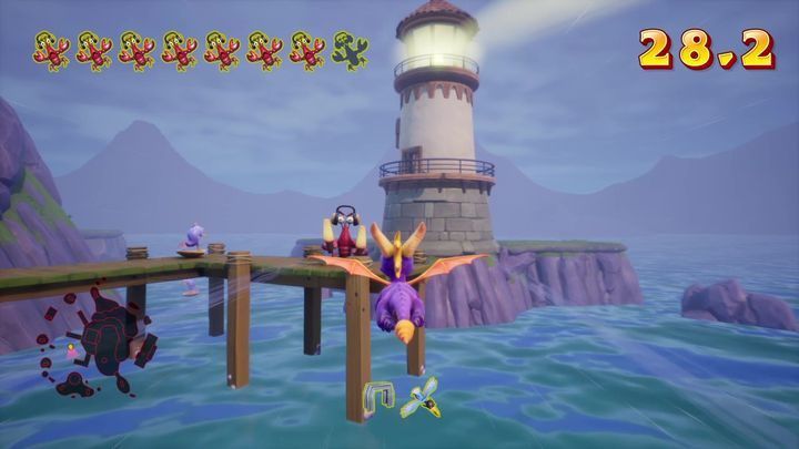 An easy task, just like the previous Time Attacks - Harbor Speedway | Spyro: Year of the Dragon Walkthrough - Midnight Mountain - Spyro Reignited Trilogy Guide