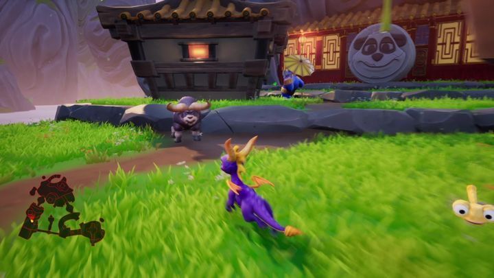 You will reach a sizable clearing - Bamboo Terrace | Spyro: Year of the Dragon Walkthrough - Midday Gardens - Spyro Reignited Trilogy Guide