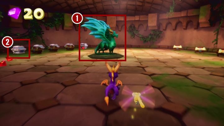 You will leave the well by standing above its exit - Stone Hill | Spyro The Dragon Walkthrough - Artisans - Spyro Reignited Trilogy Guide
