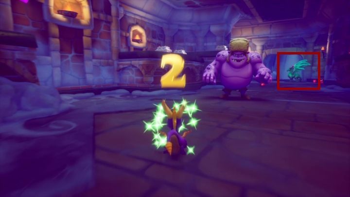 After that, continue along your path downwards - Ice Cavern | Spyro The Dragon Walkthrough - Peace Keeper - Spyro Reignited Trilogy Guide