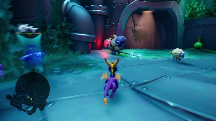 This will allow you to swim into the next chamber - Aquaria Towers | Spyro 2 Riptos Rage Walkthrough - Summer Forest - Spyro Reignited Trilogy Guide