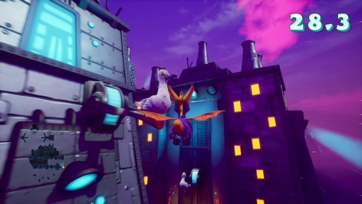 After leaving at other side, you will find the last two pigeons and jumpers - Metro Speedway | Spyro 2 Riptos Rage Walkthrough - Autumn Plains - Spyro Reignited Trilogy Guide