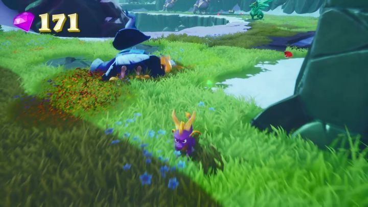Hexus is located near the second pair of Superchargers - Dragons | Secrets & Curios in Spyro Reignited Trilogy - Secrets & Curios - Spyro Reignited Trilogy Guide