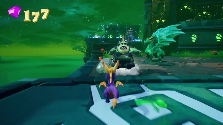 Cyprin is located at the end of a road with electric panels - Dragons | Secrets & Curios in Spyro Reignited Trilogy - Secrets & Curios - Spyro Reignited Trilogy Guide