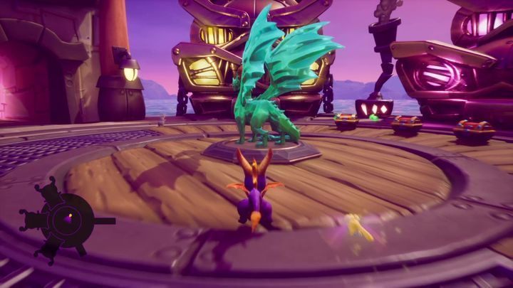 You will meet Delbin right after entering the realm - Dragons | Secrets & Curios in Spyro Reignited Trilogy - Secrets & Curios - Spyro Reignited Trilogy Guide