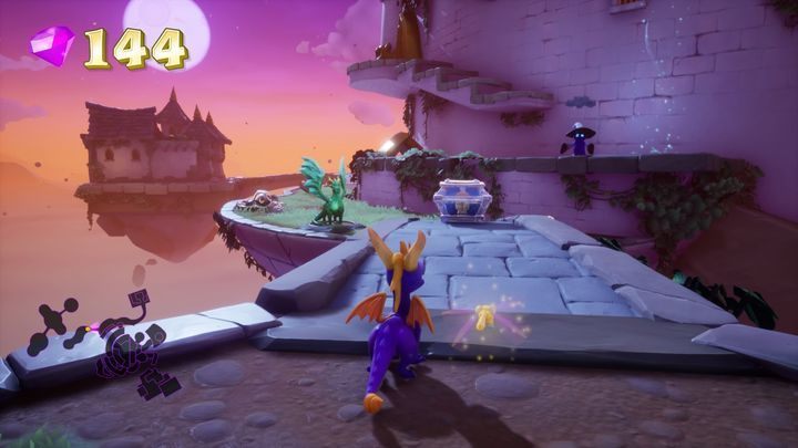 Fairies that aid you in killing dragons can be found in several places - Haunted Towers | Spyro The Dragon Walkthrough - Dream Weavers - Spyro Reignited Trilogy Guide