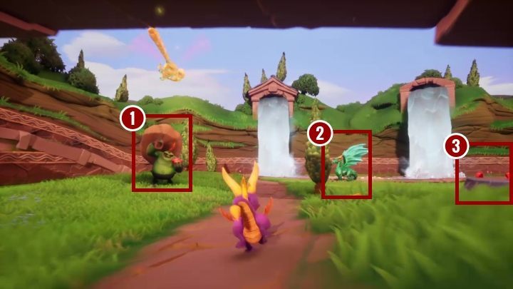 Then go left of the starting point - Artisans | Spyro The Dragon Walkthrough - Artisans - Spyro Reignited Trilogy Guide