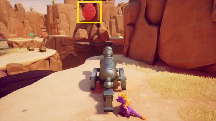 Reaching next levels will require to use the cannon - Peace Keeper | Spyro The Dragon Walkthrough - Peace Keeper - Spyro Reignited Trilogy Guide