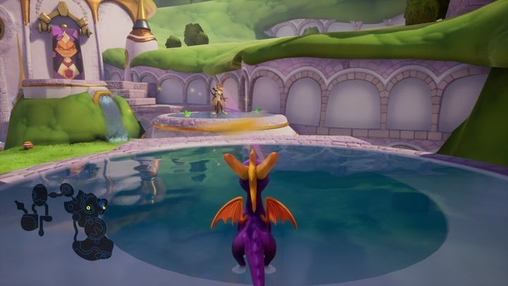 Commentary: The Hunter can be found in the location with a lake on the right - Trophies in Spyro 2: Riptos Rage! - Basics - Spyro Reignited Trilogy Guide