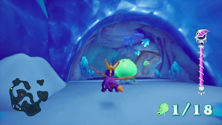 How to unlock: Defeat all of the Draclets during one Superflight in Crystal Glacier - Trophies in Spyro 2: Riptos Rage! - Basics - Spyro Reignited Trilogy Guide