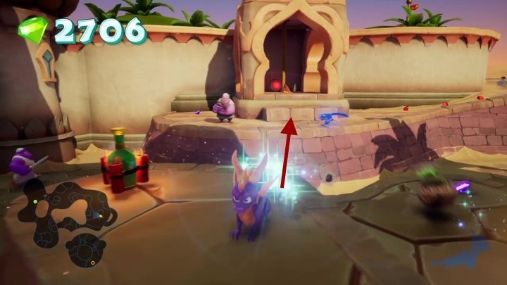 Go straight to the tower in the center - Scorch | Spyro 2 Riptos Rage Walkthrough - Autumn Plains - Spyro Reignited Trilogy Guide