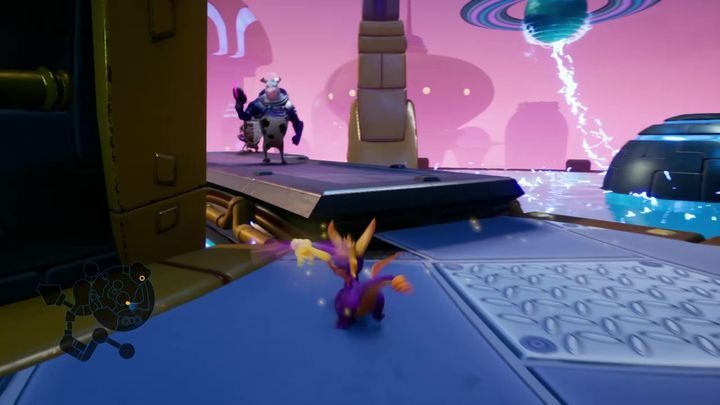 You reach a huge room - Metropolis | Spyro 2 Riptos Rage Walkthrough - Winter Tundra - Spyro Reignited Trilogy Guide