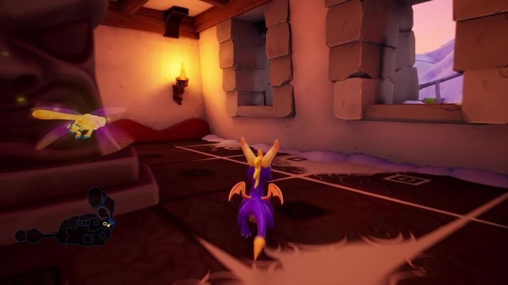 You are on a narrow path that leads to a frozen pond - Colossus | Spyro 2 Riptos Rage Walkthrough - Summer Forest - Spyro Reignited Trilogy Guide