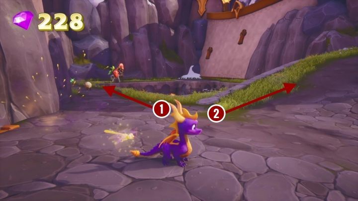 Move forward - you will come across two armored druids - Alpine Ridge | Spyro The Dragon Walkthrough - Magic Crafters - Spyro Reignited Trilogy Guide