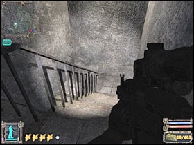 Don't worry about other objects which will be flying towards your character - X18 - Quests - The Dark Valley - S.T.A.L.K.E.R.: Shadow of Chernobyl - Game Guide and Walkthrough