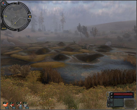 19) Izumrudnoye - chimera's nest from mission 18 (Hunting the chimera) - Walkthrough - Zaton Map - Part 2 - Walkthrough - S.T.A.L.K.E.R.: Call of Pripyat - Game Guide and Walkthrough