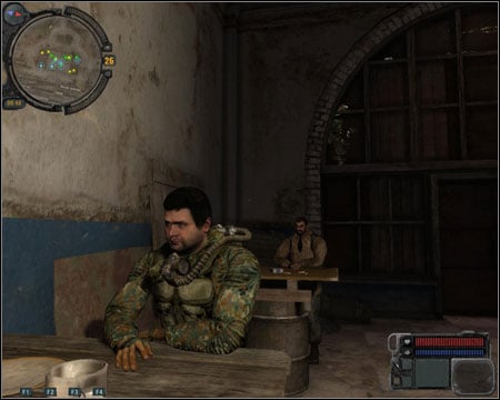 Return to Flint, wait for another story and listen to it patiently - Walkthrough - Zaton Quests - Part 3 - Walkthrough - S.T.A.L.K.E.R.: Call of Pripyat - Game Guide and Walkthrough