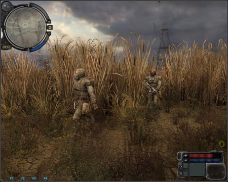 You have to track down two Stalker groups - they will hand over the detectors without a fight if you give them some advanced weapons - Walkthrough - Zaton Quests - Part 3 - Walkthrough - S.T.A.L.K.E.R.: Call of Pripyat - Game Guide and Walkthrough