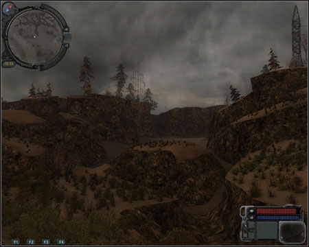 4) Concrete Bath Anomaly - a chemical anomaly with an artifact, in which you will place a detector from mission 14 (Anomaly Research) - Walkthrough - Jupiter Map - Part 1 - Walkthrough - S.T.A.L.K.E.R.: Call of Pripyat - Game Guide and Walkthrough