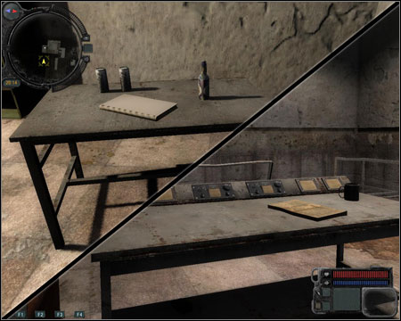 Use the stairs at the red point (still map [I]) - Walkthrough - Laboratory X8 - Walkthrough - S.T.A.L.K.E.R.: Call of Pripyat - Game Guide and Walkthrough